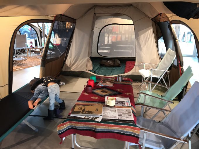 GRAND lodgeでオガワ2018新作テントを実際に見てきた | Have a good camp