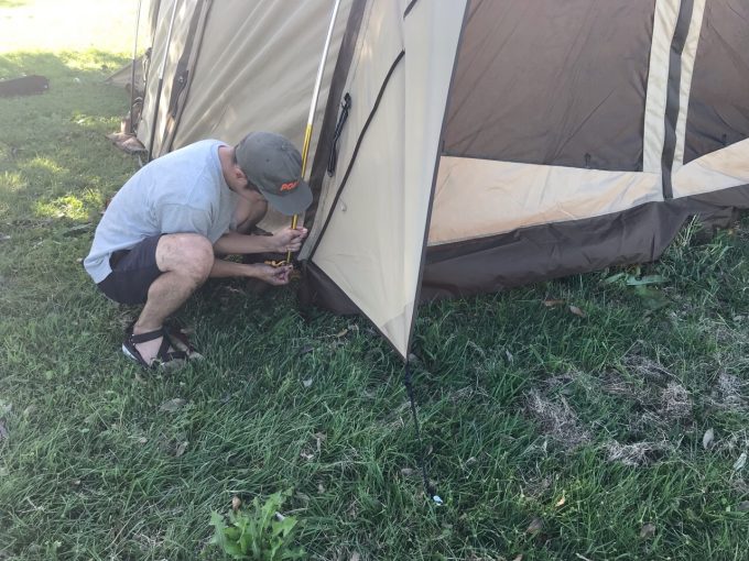 オガワのオールシーズン対応の万能テント アポロンを張ってみた | Have